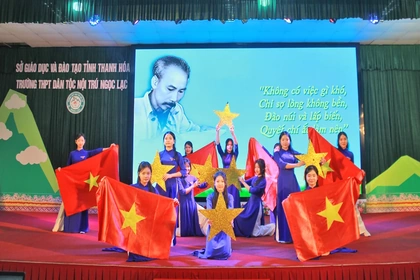 Hội thi tìm hiểu pháp luật cho học sinh Trường THPT Dân tộc nội trú Ngọc Lặc